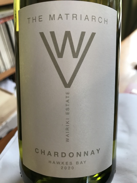 Wairiki The Matriarch Hawkes Bay Chardonnay 2020 Yvonne Lorkin