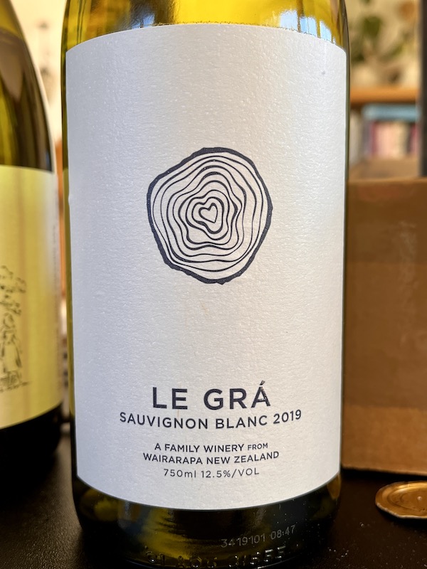 Le Gr Wairarapa Sauvignon Blanc Yvonne Lorkin Wine Food