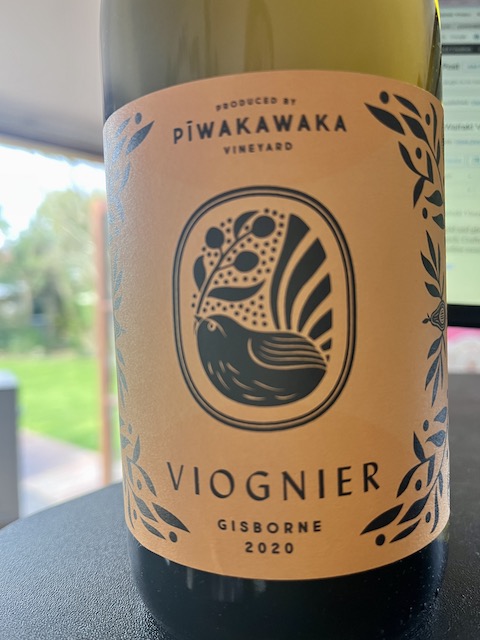 Piwakawaka Gisborne Viognier 2020 Yvonne Lorkin Wine Food Creative