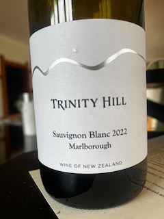 Trinity Hill Marlborough Sauvignon Blanc 2022 Yvonne Lorkin Wine