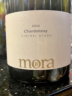 Mora Central Otago Chardonnay 2022 Yvonne Lorkin Wine Food Creative