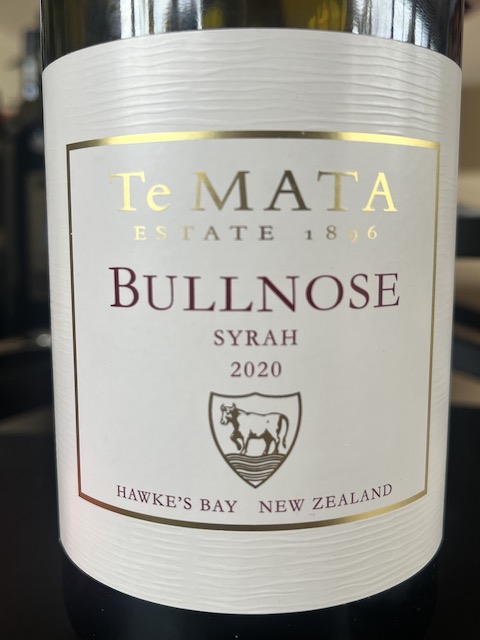 Te Mata Hawkes Bay Bullnose Syrah Yvonne Lorkin Wine Food