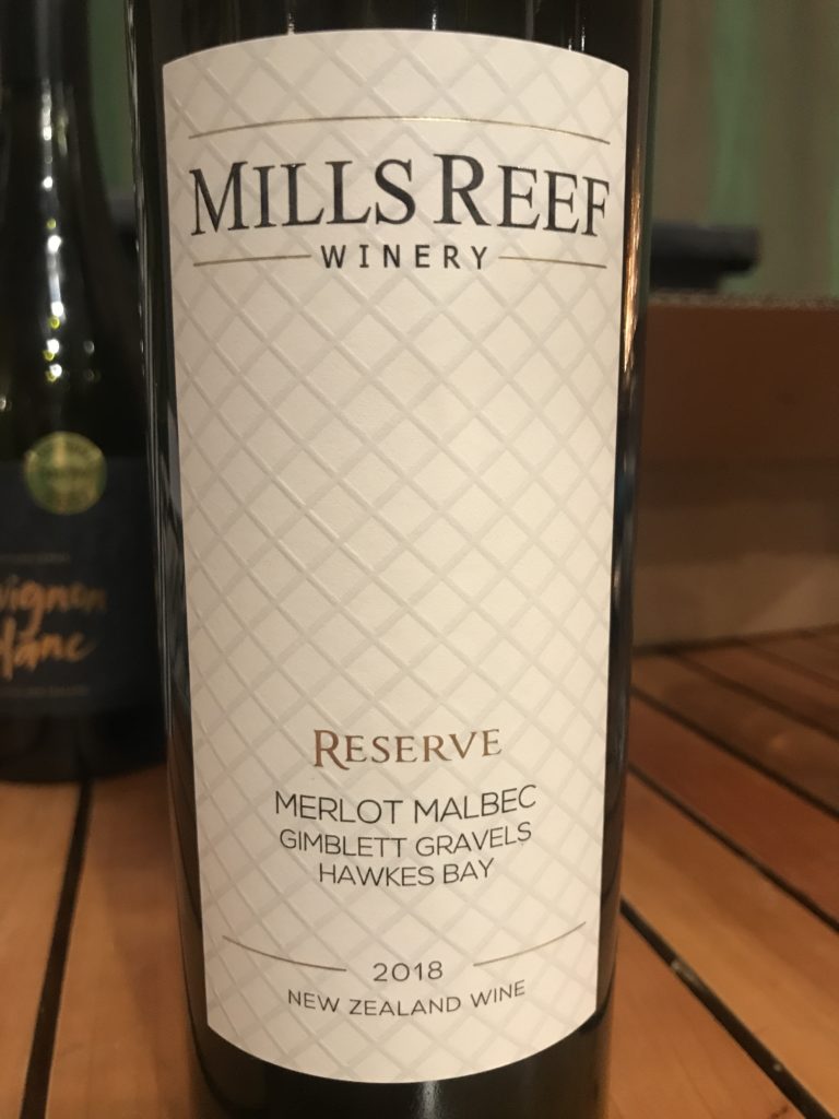 Mills Reef Reserve Gimblett Gravels Merlot Malbec 2018 | Yvonne Lorkin ...